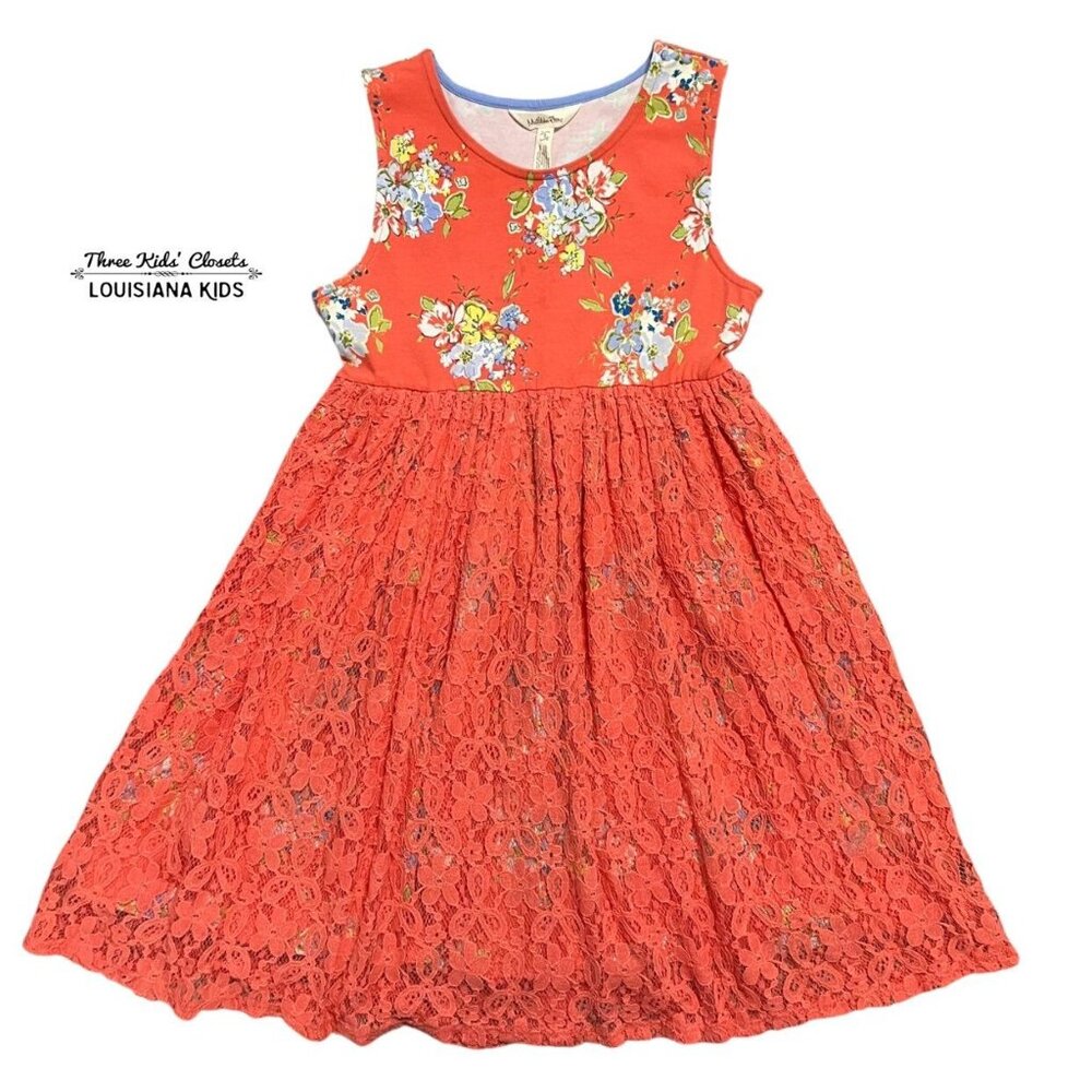 Matilda Jane 8Y Bouquets For Layla Floral Lace Dress